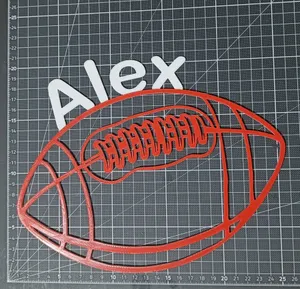 American Football Figur Personalisiert – Ansicht 3