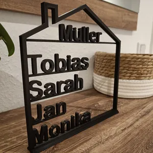 Familienschild Personalisiert – Ansicht 4