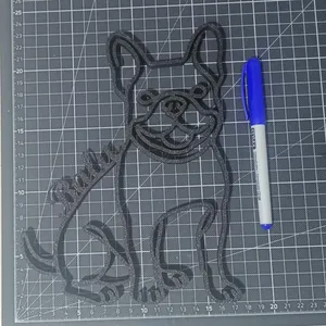Französische Bulldogge Figur – Ansicht 9