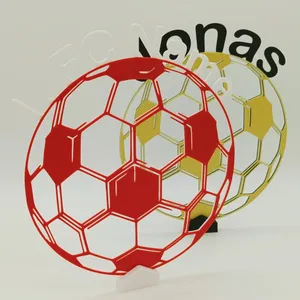 Fußball Figur One Line Art Personalisiert – Ansicht 4