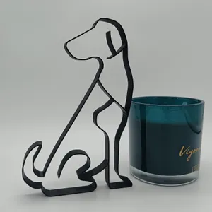Hund Figur One Line Art Personalisiert – Ansicht 2