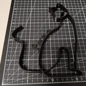 Katze Figur One Line Art Personalisiert – Ansicht 8