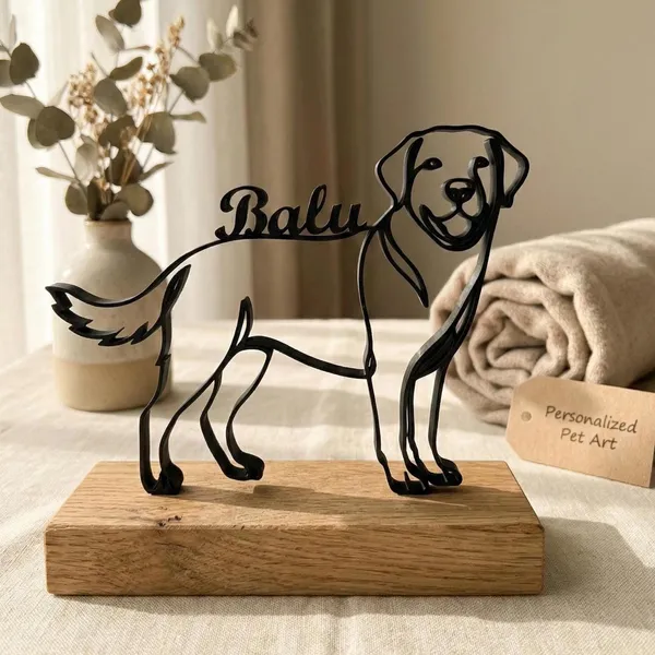 Labrador Figur Personalisiert