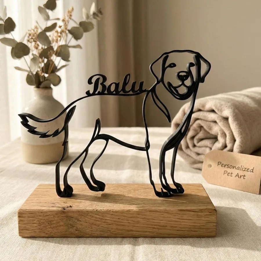 Labrador Figur Personalisiert