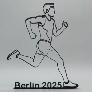 Marathon Läufer Figur Personalisiert – Ansicht 3
