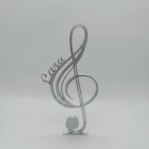 Notenschlüssel Figur One Line Art – Ansicht 5