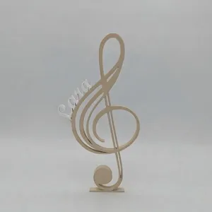 Notenschlüssel Figur One Line Art – Ansicht 9